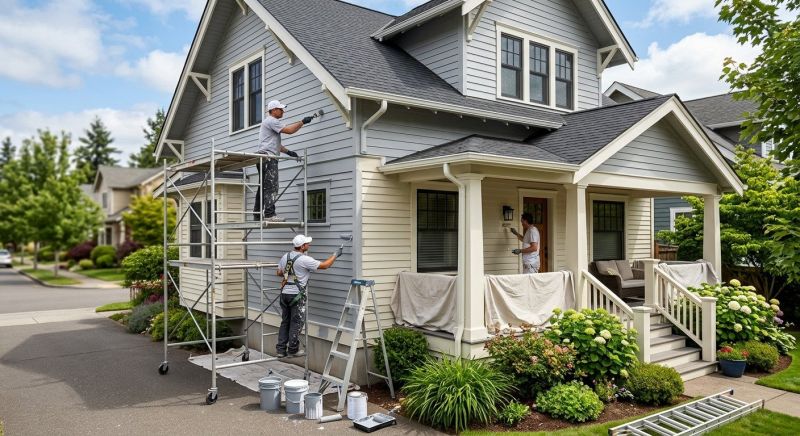 House Exterior Painting project example